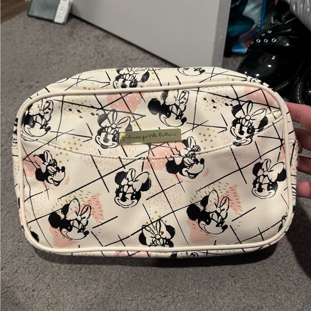 Petunia Pickle Bottom Minnie Mouse Disney Diaper Clutch